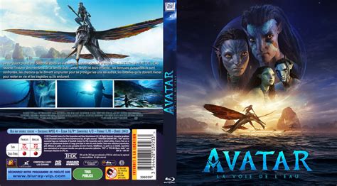 Avatar : la voie de l'eau en DVD Blu Ray .